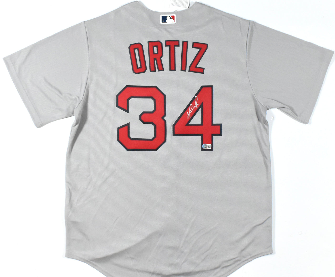 David Ortiz Autographed Boston Red Sox Nike Jersey - Beckett W Hologram *Silver