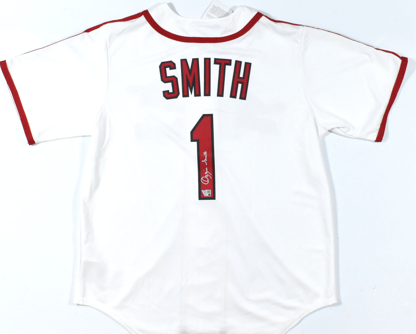 Ozzie Smith Autographed St. Louis Cardinals Nike Cooperstown Jersey - Fanatics
