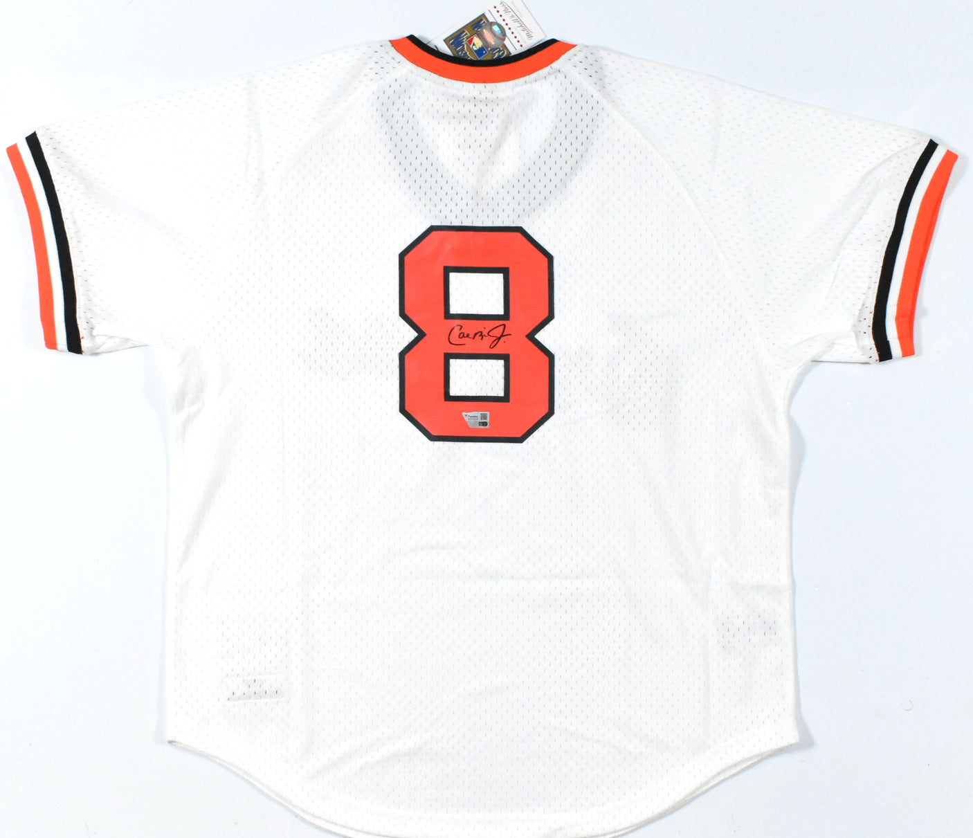 Cal Ripken Jr. Autographed Baltimore Orioles Mitchell & Ness Jersey - Fanatics