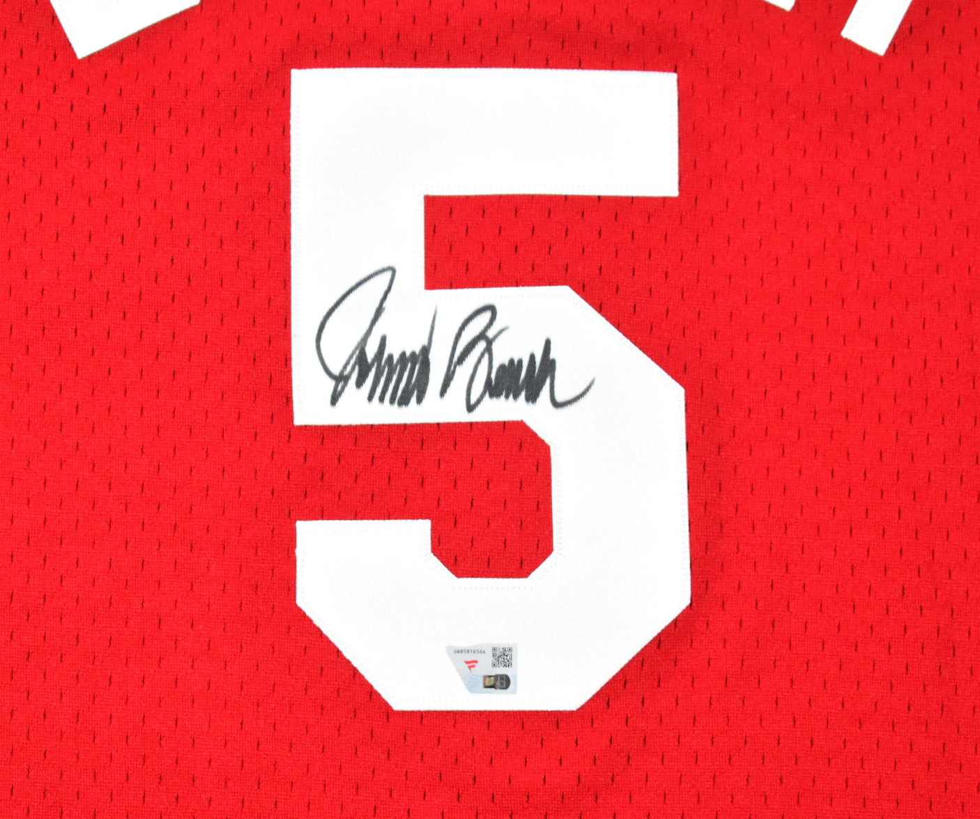 Johnny Bench Autographed Cincinnati Reds Mitchell & Ness Jersey - Fanatics