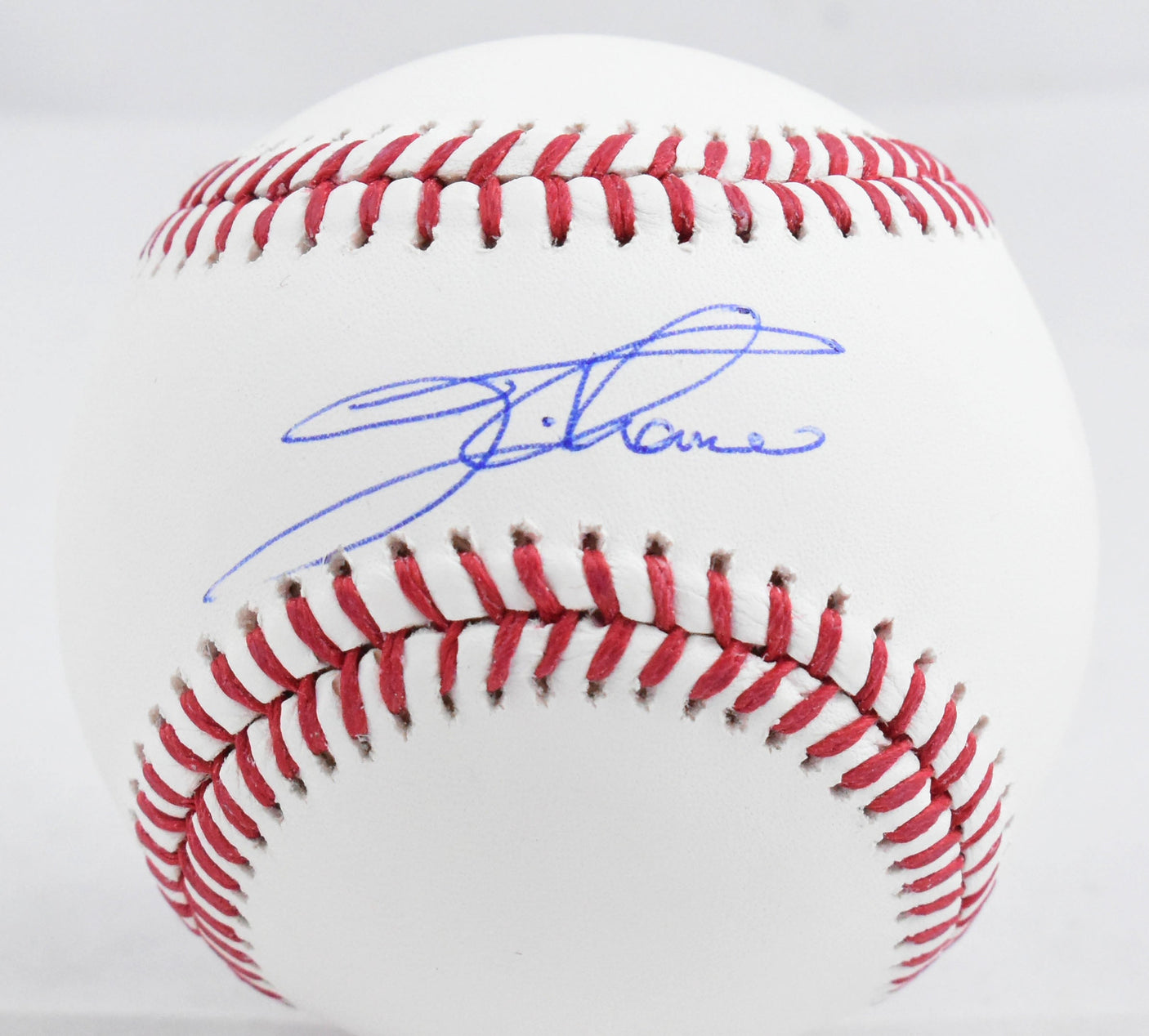 Jim Thome Autographed Rawlings OML Baseball - Beckett W Hologram *Blue