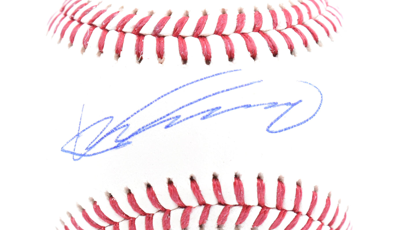 Vladimir Guerrero Sr. Autographed Rawlings OML Baseball - Beckett W Hologram