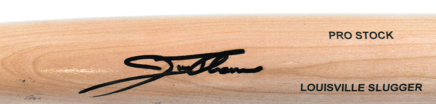 Jim Thome Signed Blonde Louisville Slugger Pro Baseball Bat-Beckett W Hologram
