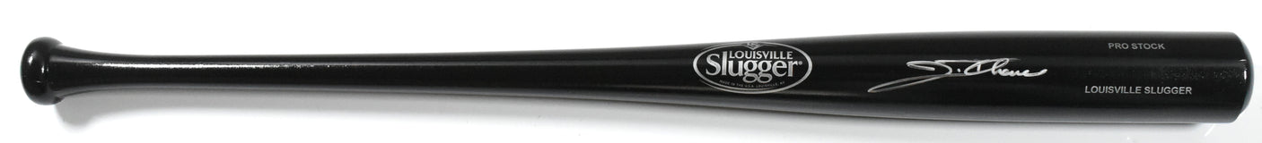 Jim Thome Signed Black Louisville Slugger Pro Baseball Bat - Beckett W Hologram