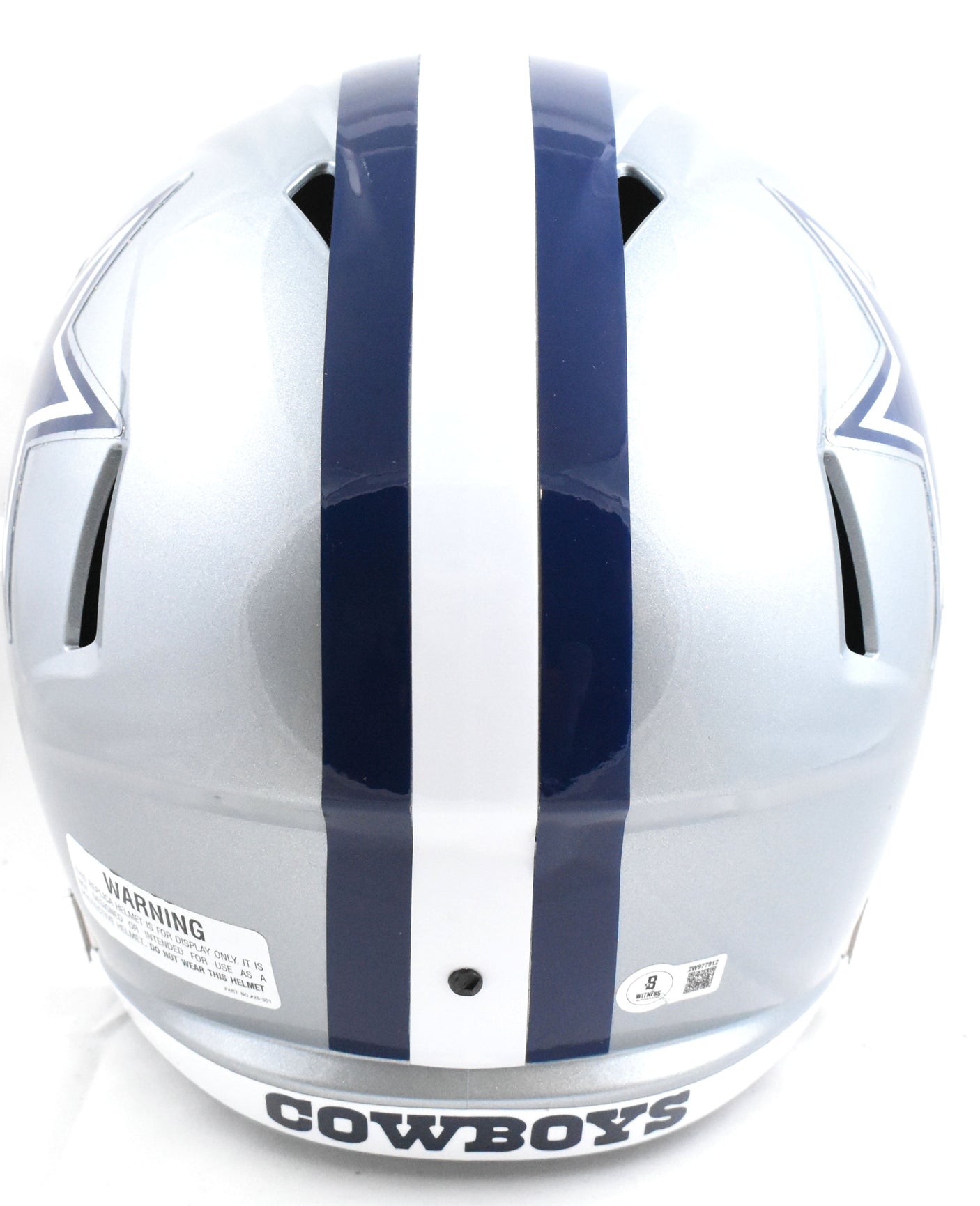 Dak Prescott Autographed Dallas Cowboys F/S Speed Helmet - Beckett W Hologram