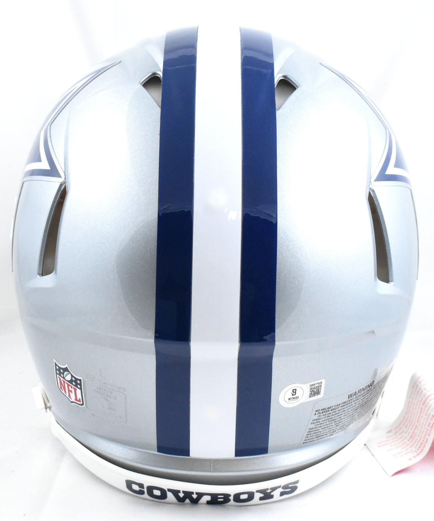 Dak Prescott Autographed Dallas Cowboys F/S Speed Authentic Helmet-BeckettW Holo