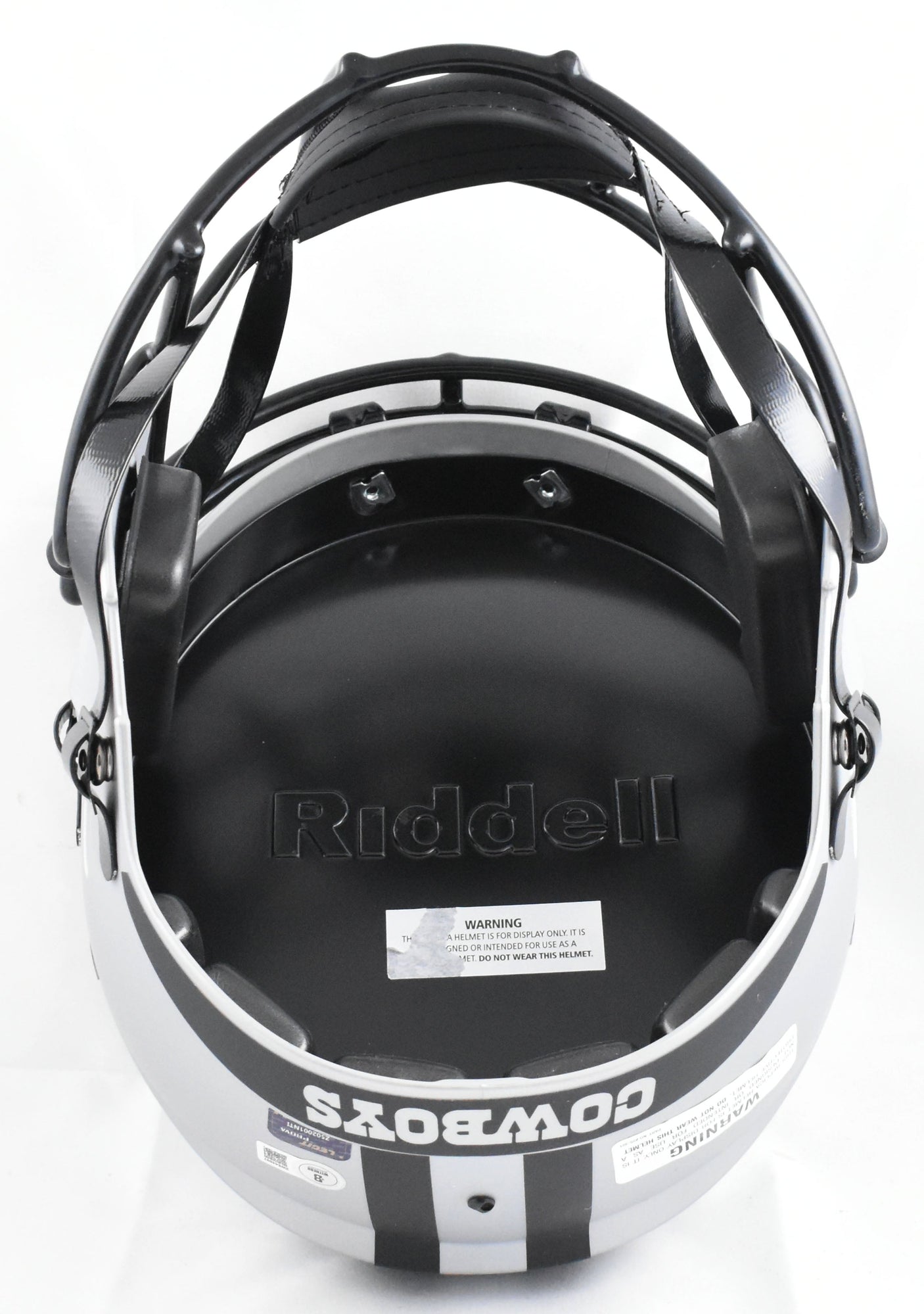 Roger Staubach Autographed Dallas Cowboys F/S Rave Speed Helmet - Beckett W Holo