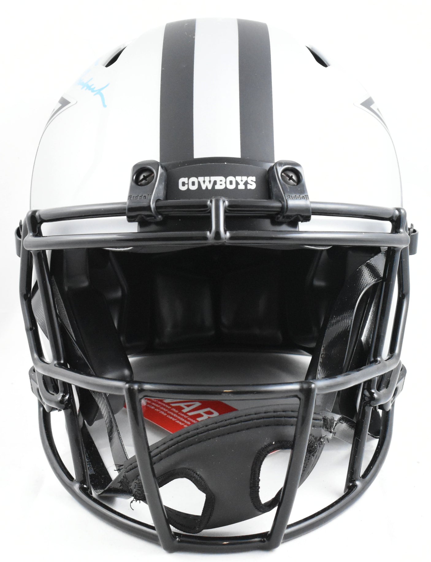 Roger Staubach Autographed Cowboys F/S Rave Speed Authentic Helmet-BeckettW Holo