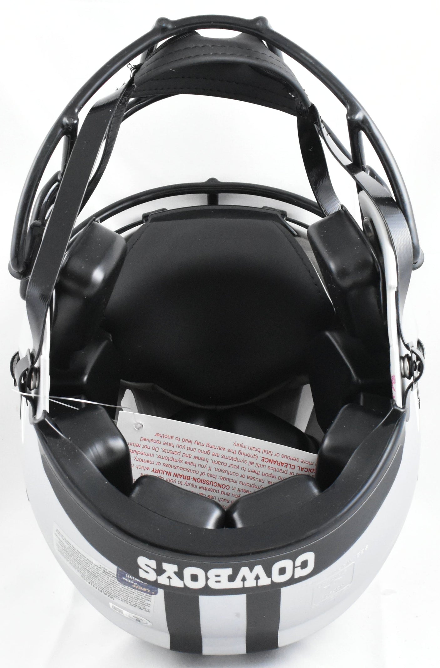 Roger Staubach Autographed Cowboys F/S Rave Speed Authentic Helmet-BeckettW Holo