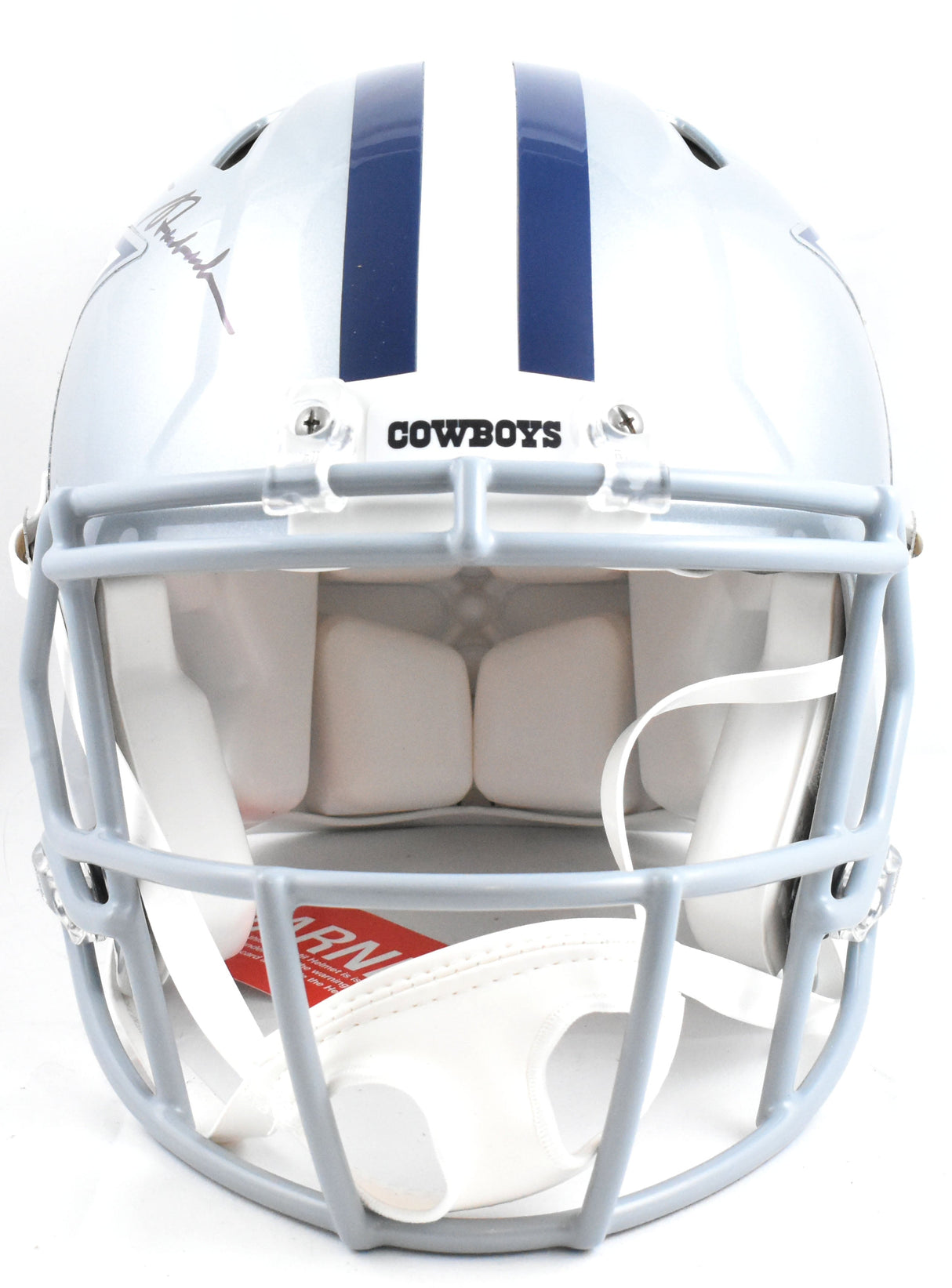 Roger Staubach Autographed Cowboys F/S Speed Authentic Helmet - Beckett W Holo