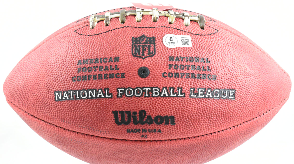 Roger Staubach Autographed Dallas Cowboys Showcase Duke Football- Beckett W Holo