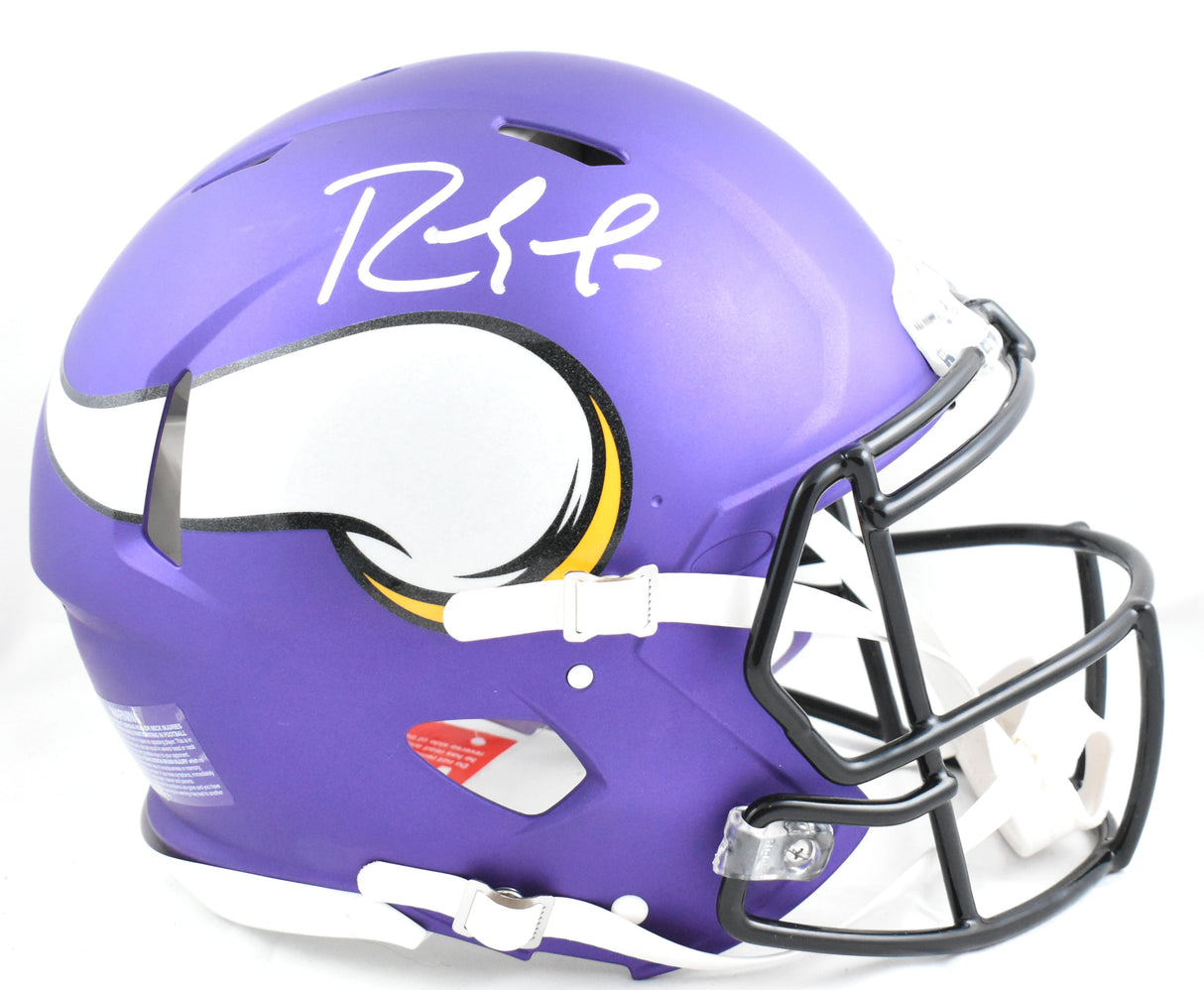 Randy Moss Autographed Vikings F/S Speed Authentic Helmet - Beckett W Hologram
