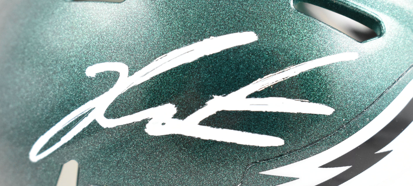Jalen Carter Autographed Philadelphia Eagles Speed Mini Helmet - Beckett W Holo