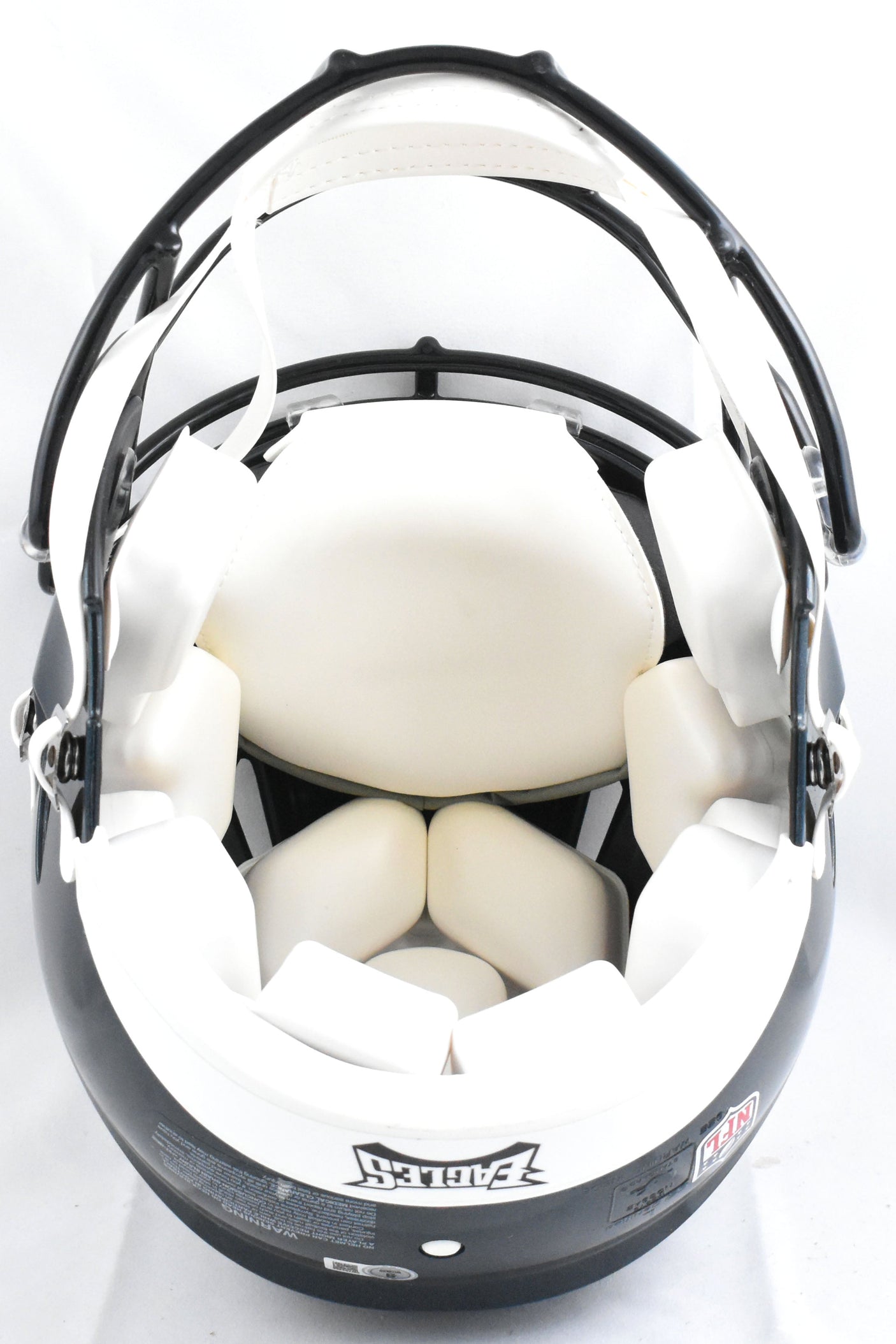 Jalen Carter Autographed Eagles F/S Speed Authentic Helmet - Beckett W Hologram