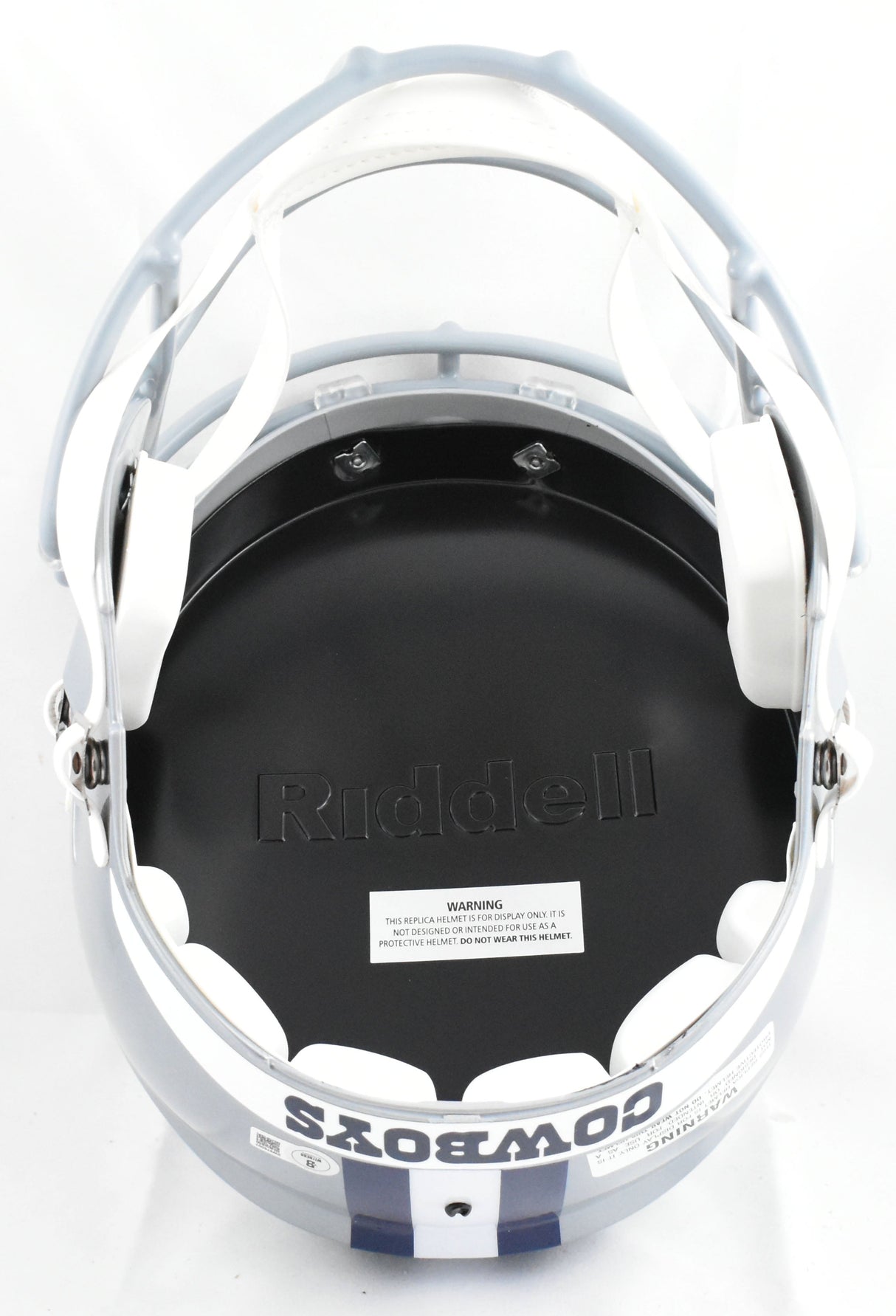 Jimmy Johnson Signed Dallas Cowboys F/S Speed Helmet w/HOF - Beckett W Hologram