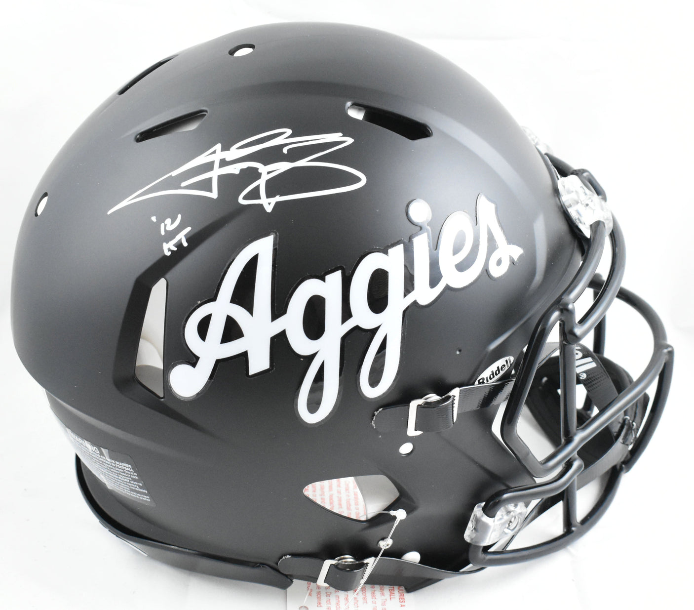 Johnny Manziel Signed Texas A&M F/S Speed Authentic Helmet w/HT - Beckett W Holo