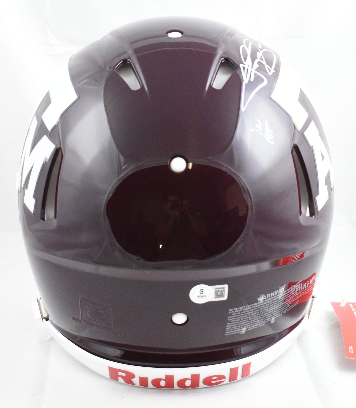 Johnny Manziel Signed Texas A&M F/S Speed Authentic Helmet w/HT - Beckett W Holo