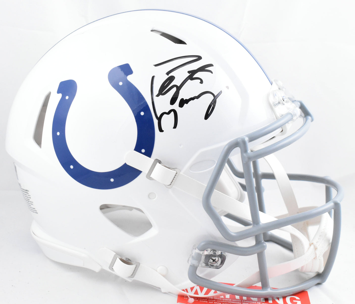 Peyton Manning Signed Indianapolis Colts F/S Speed Authentic Helmet - Fanatics