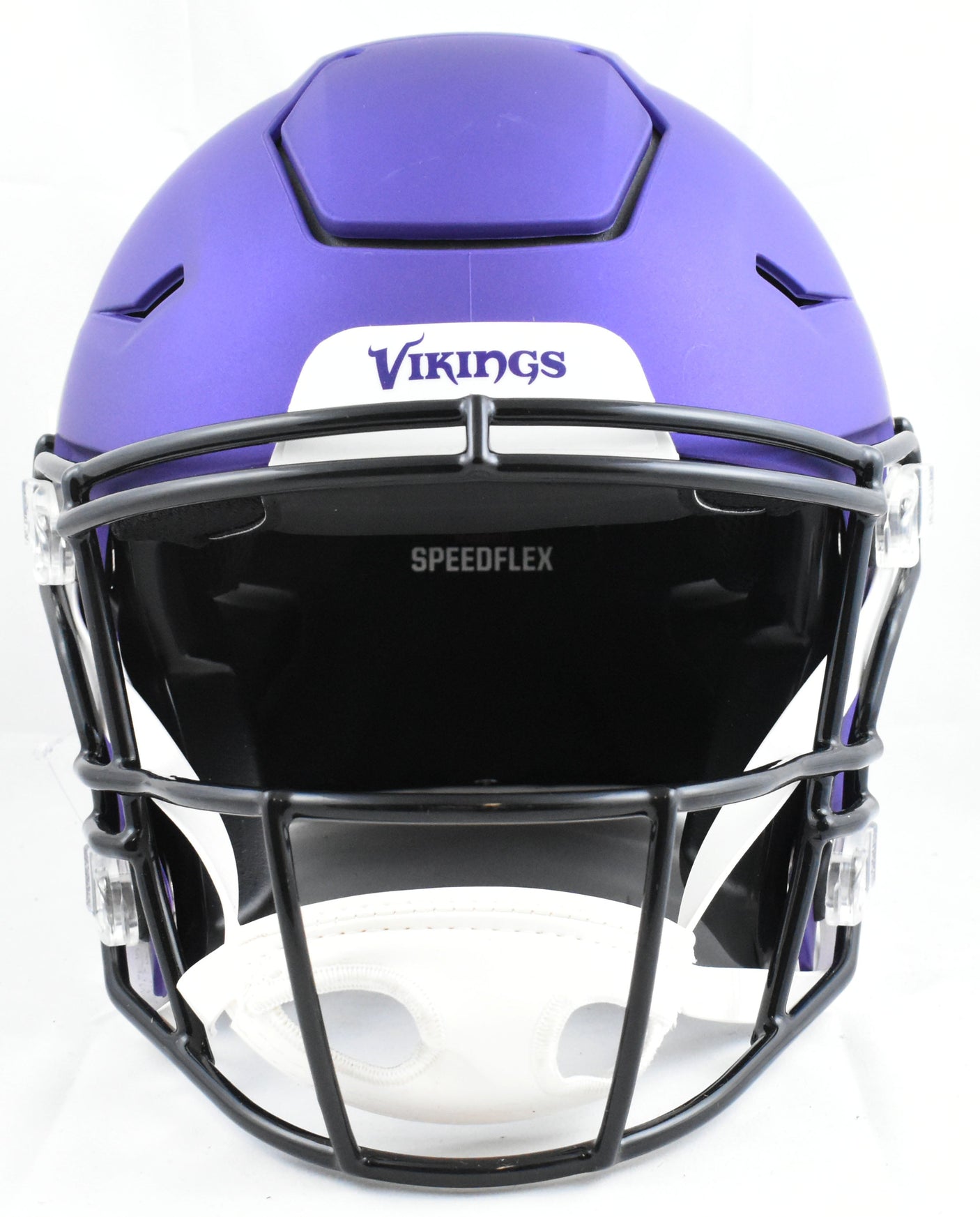 Aaron Jones Autographed Minnesota Vikings F/S Speed Flex Helmet - Beckett W Holo