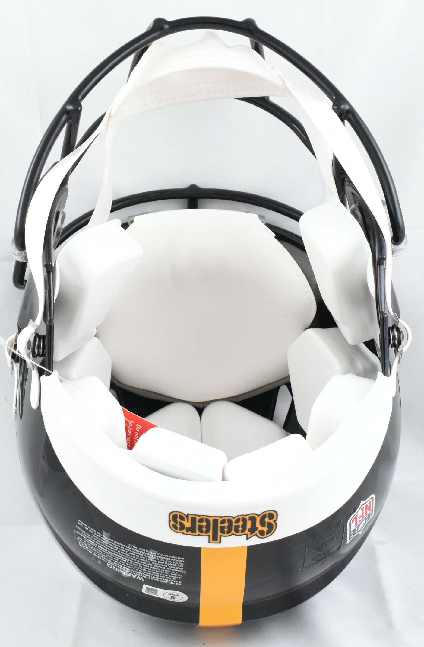 T.J. Watt Autographed Steelers F/S Speed Authentic Helmet - Beckett W Hologram