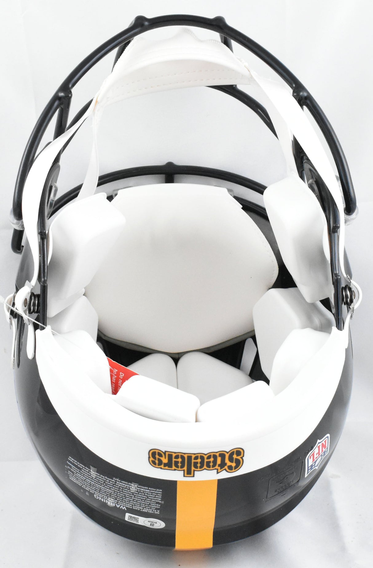 T.J. Watt Autographed Steelers F/S Speed Authentic Helmet - Beckett W Hologram