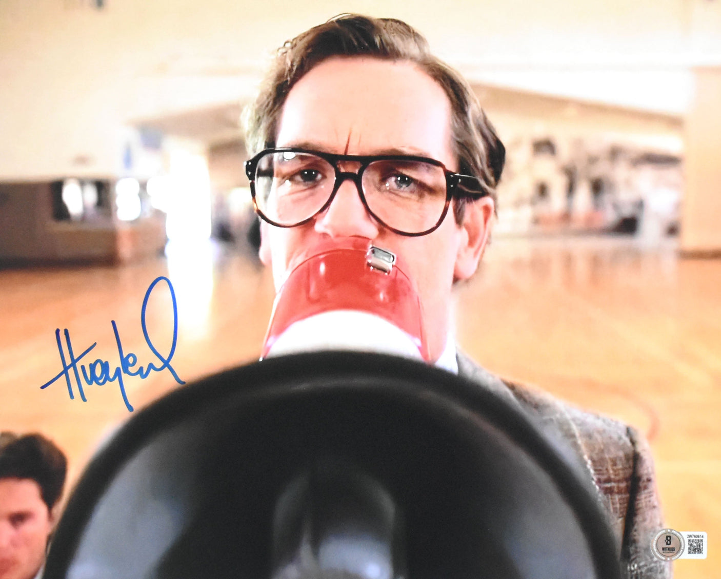 Huey Lewis Autographed 11x14 Back To The Future Photo - Beckett W Hologram