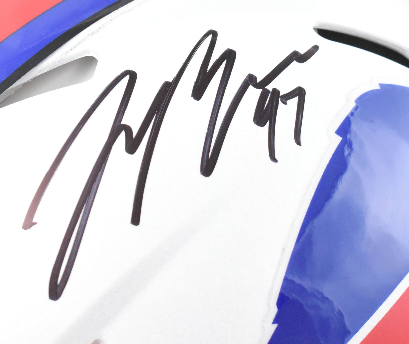 Joey Bosa Autographed Buffalo Bills F/S Speed Authentic Helmet - Beckett W Holo