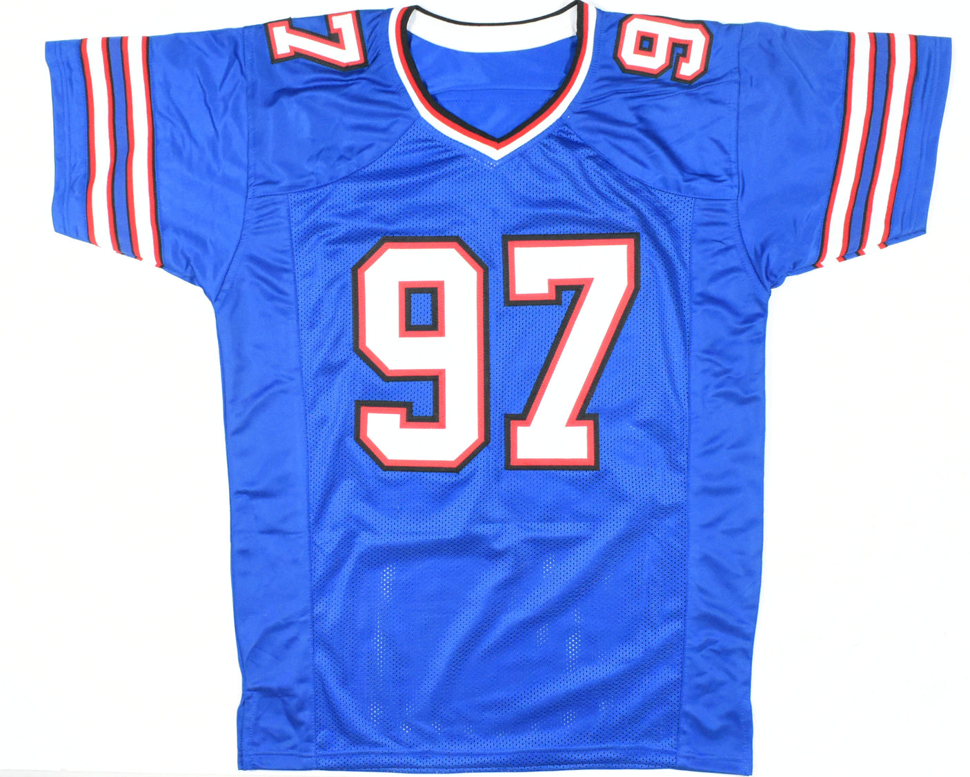 Joey Bosa Autographed Blue Pro Style Jersey - Beckett W Hologram *Black