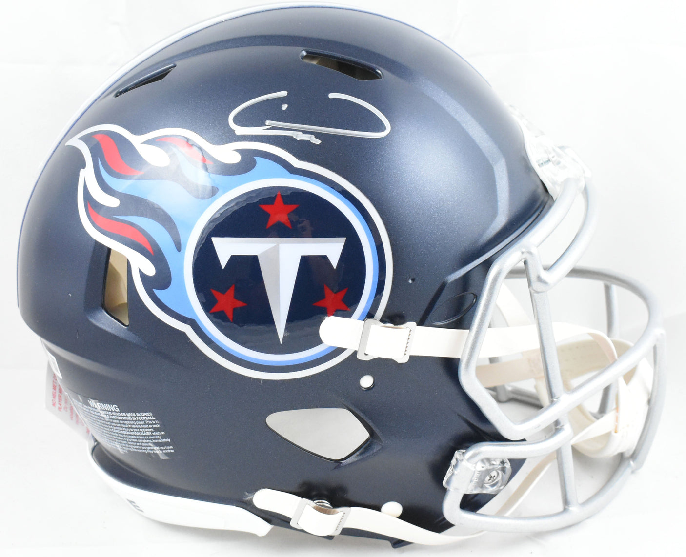 Calvin Ridley Signed Tennesse Titans F/S Speed Authentic Helmet - Beckett W Holo
