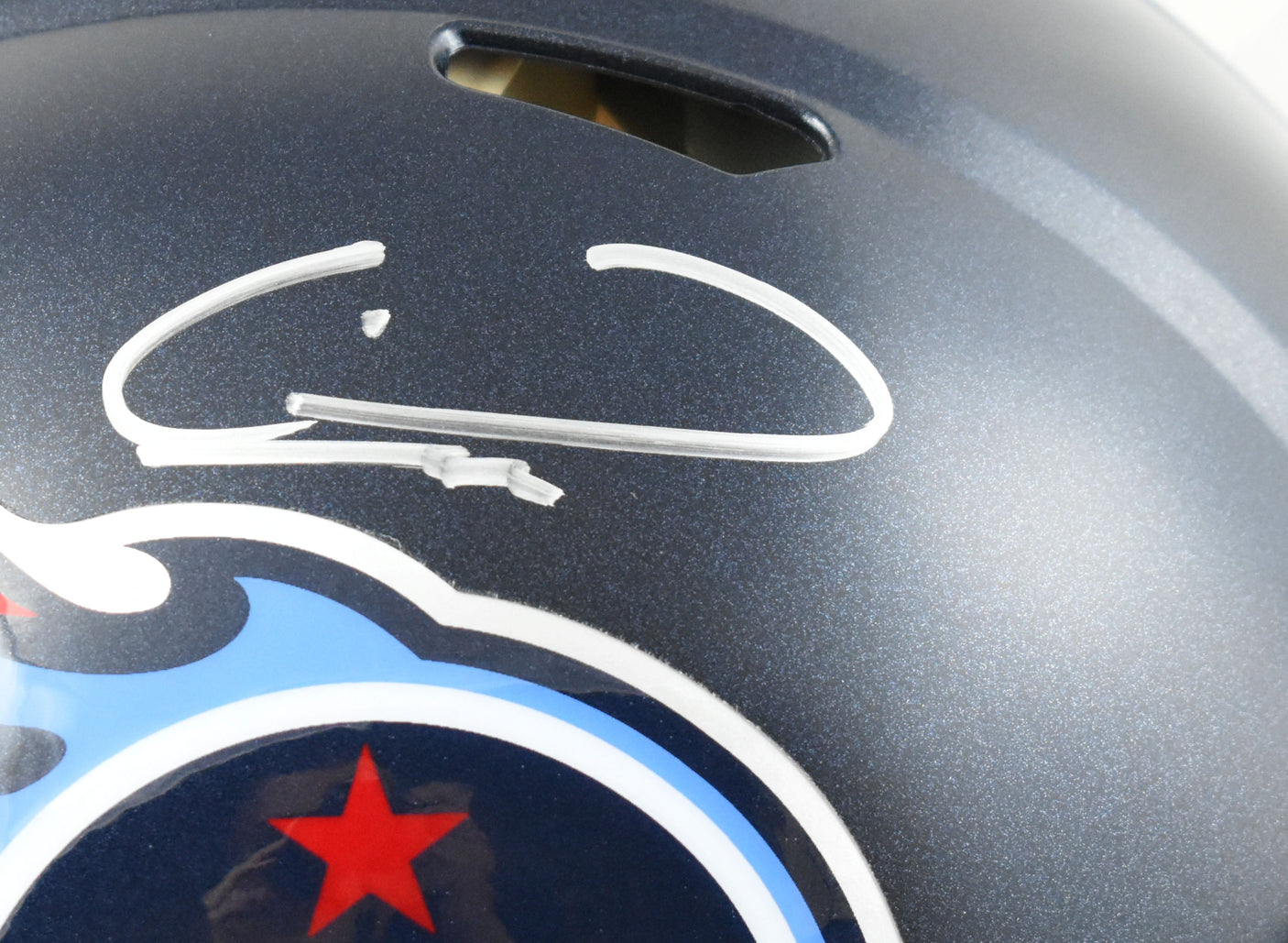 Calvin Ridley Signed Tennesse Titans F/S Speed Authentic Helmet - Beckett W Holo