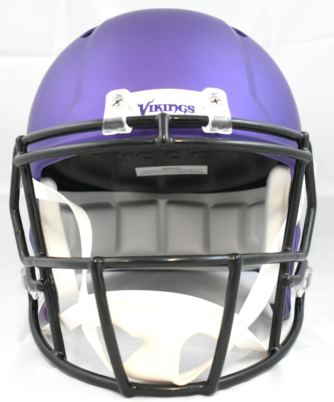 Justin Jefferson Autographed Vikings F/S Speed Helmet-Beckett W Hologram