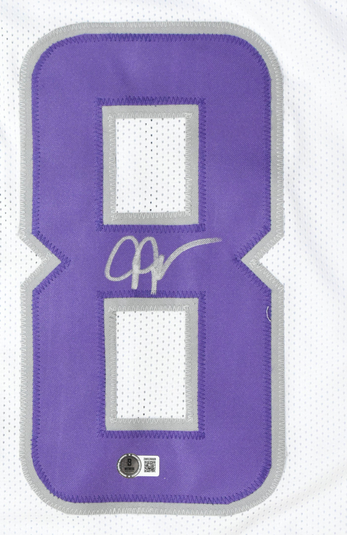 Justin Jefferson Autographed White Alt Pro Style Jersey - Beckett W Hologram