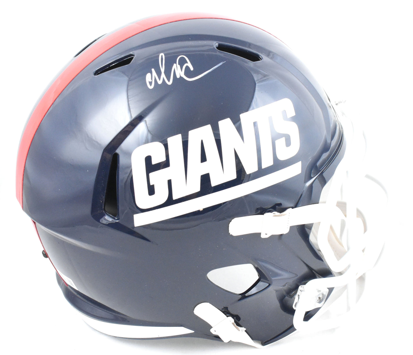 Abdul Carter Autographed New York Giants F/S Speed Helmet - Beckett W Hologram