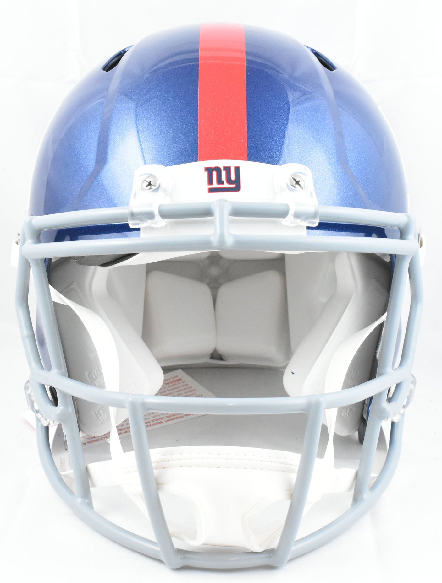 Abdul Carter Autographed Giants F/S Speed Authentic Helmet - Beckett W Hologram