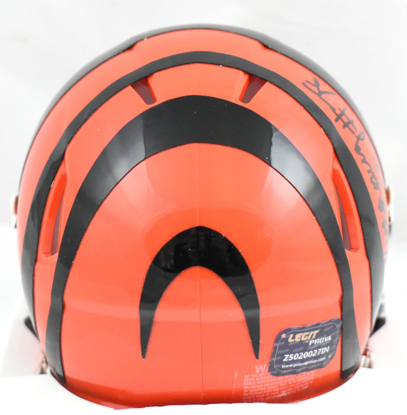 Anthony Munoz Autographed Cincinnati Bengals Speed Mini Helmet - Prova *Black