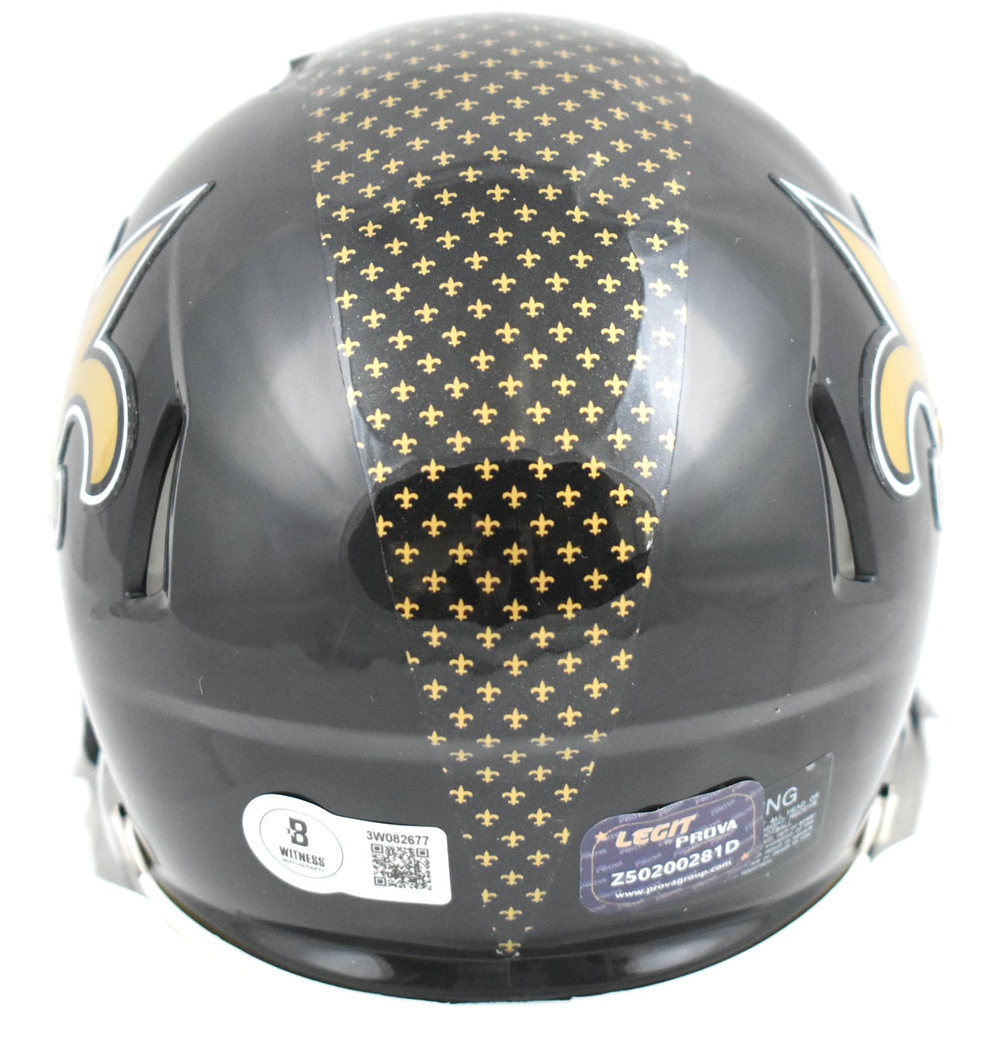 Cam Jordan Signed New Orleans Saints Alt 22 Speed Mini Helmet - Beckett W Holo