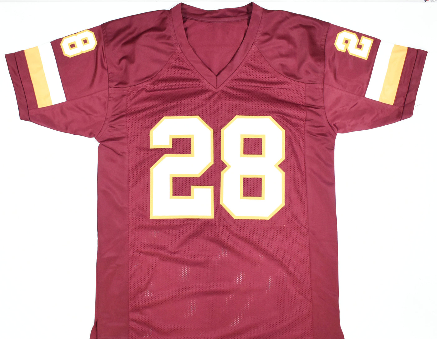 Darrell Green Autographed Maroon Pro Style Jersey - Beckett W Hologram *Black