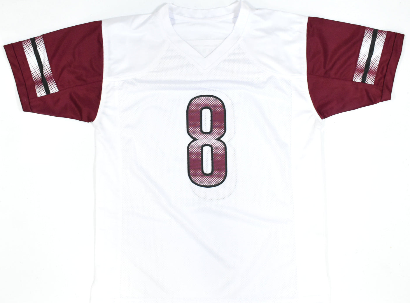 Brian Robinson Jr. Autographed White Pro Style Jersey-Beckett W Hologram *Silver