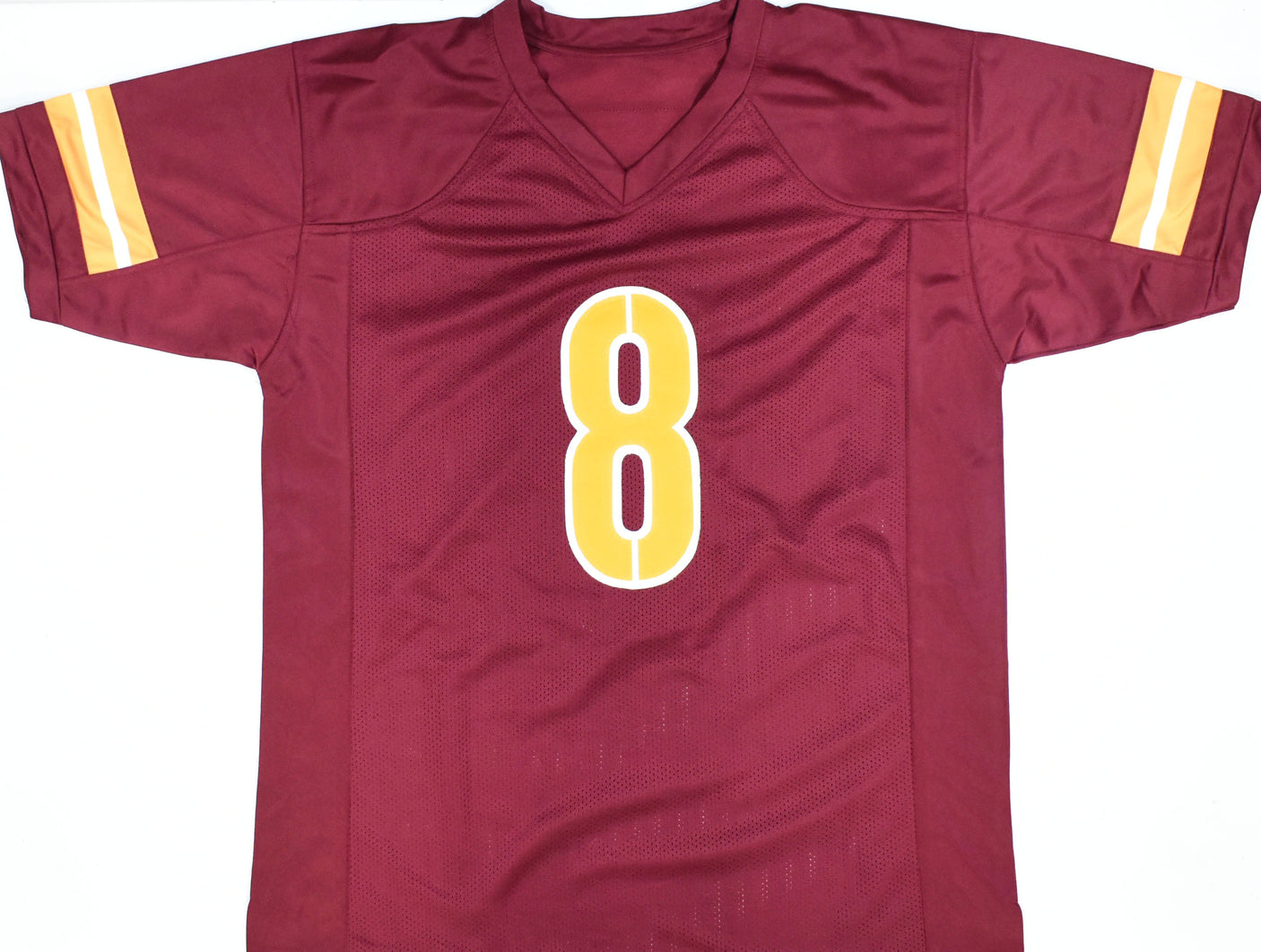 Brian Robinson Jr. Autographed Maroon Pro Style Jersey-Beckett W Hologram *Black