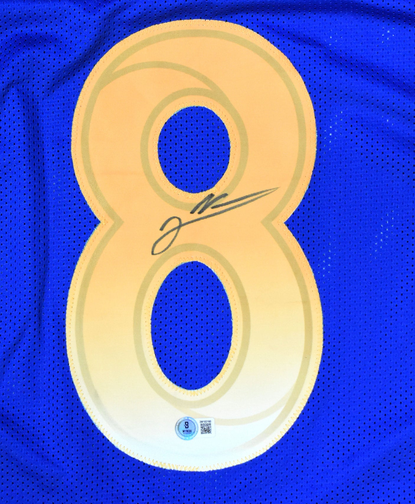 Jared Verse Autographed Blue Pro Style Jersey - Beckett W Hologram *Black