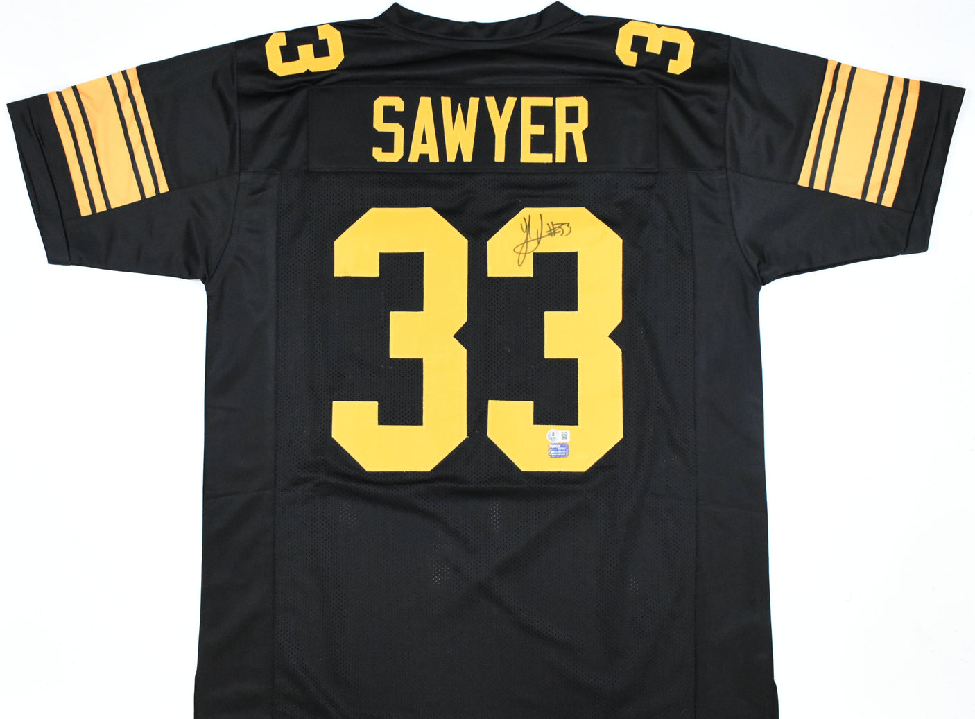 Jack Sawyer Autographed Black Pro Style Jersey - Beckett W Hologram *Black