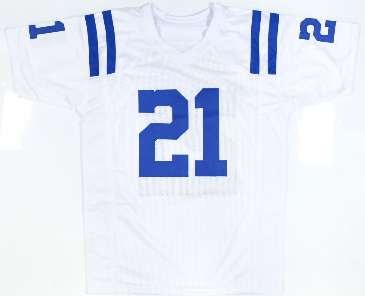 DJ Giddens Autographed White Pro Style Jersey - Beckett W Hologram *Silver
