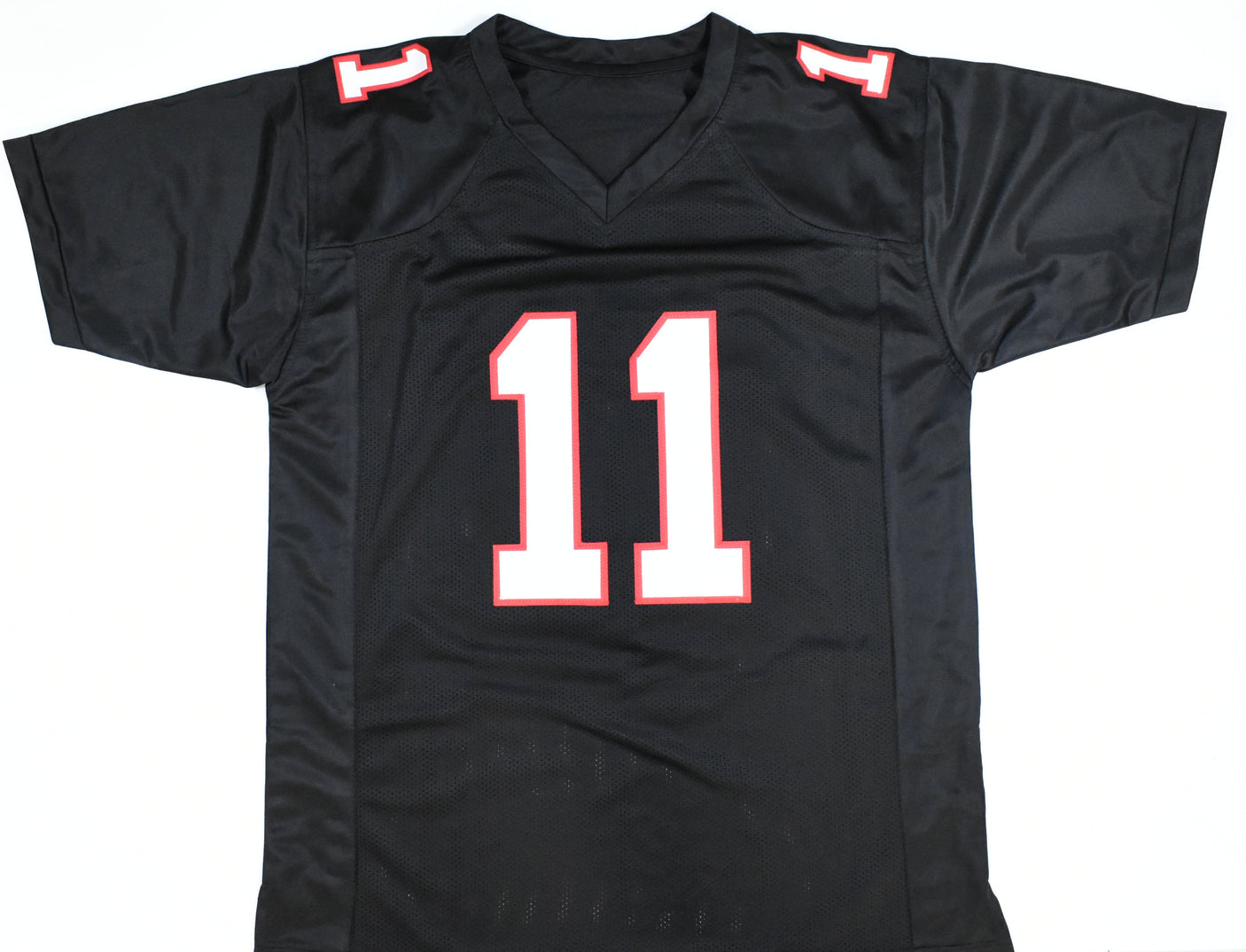 Julio Jones Autographed Black Pro Style Jersey - Beckett W Hologram *Black