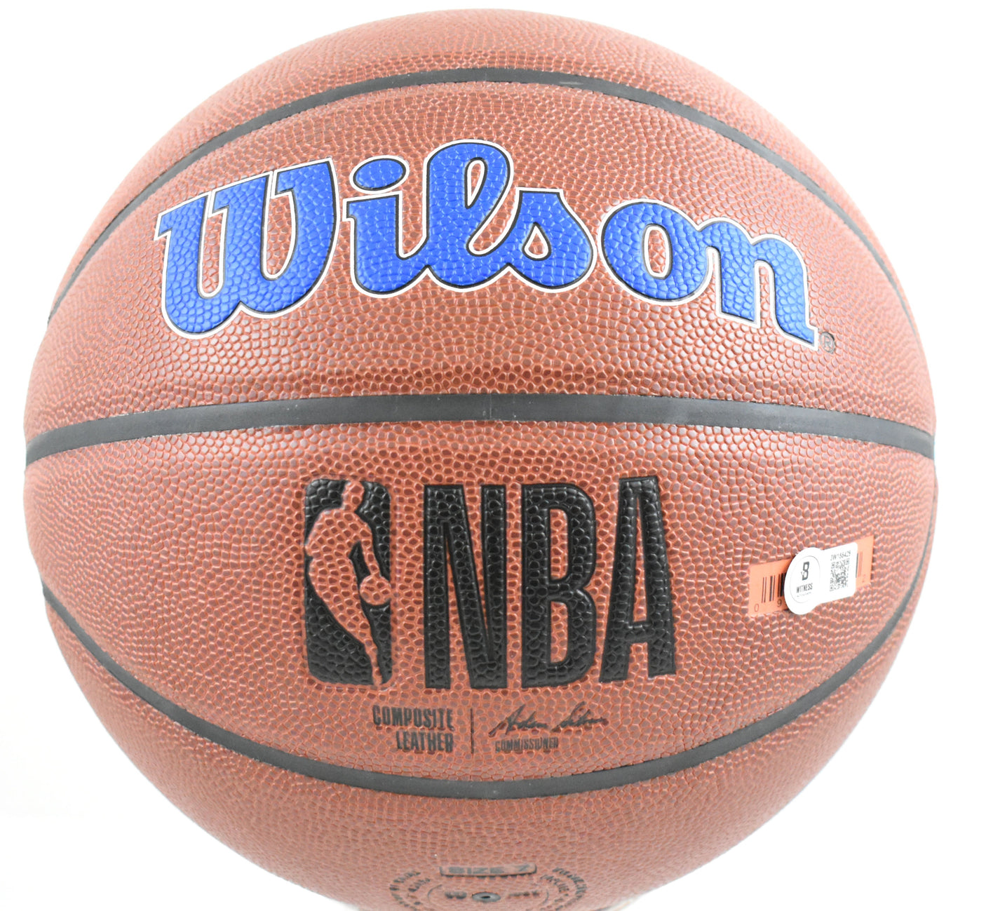 Julius Erving Autographed NBA Wilson Logo Basketball - Beckett W Hologram