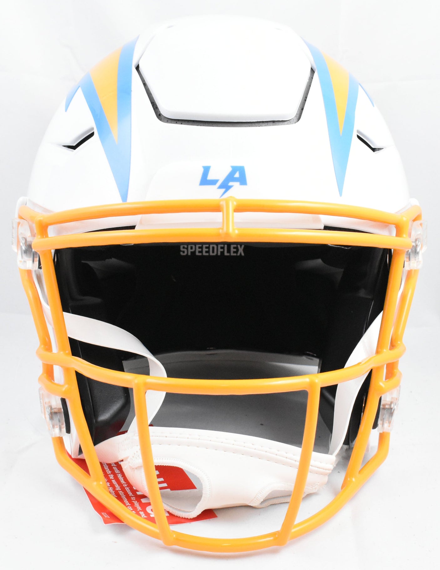 Omarion Hampton Autographed Chargers F/S Speed Flex Helmet - Beckett W Hologram