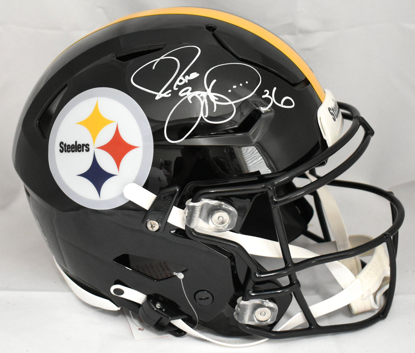 Jerome Bettis Autographed Steelers F/S SpeedFlex Helmet - Beckett W Hologram