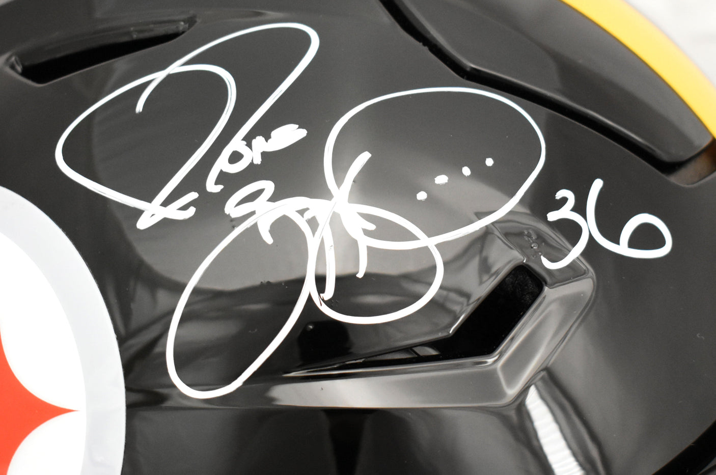 Jerome Bettis Autographed Steelers F/S SpeedFlex Helmet - Beckett W Hologram