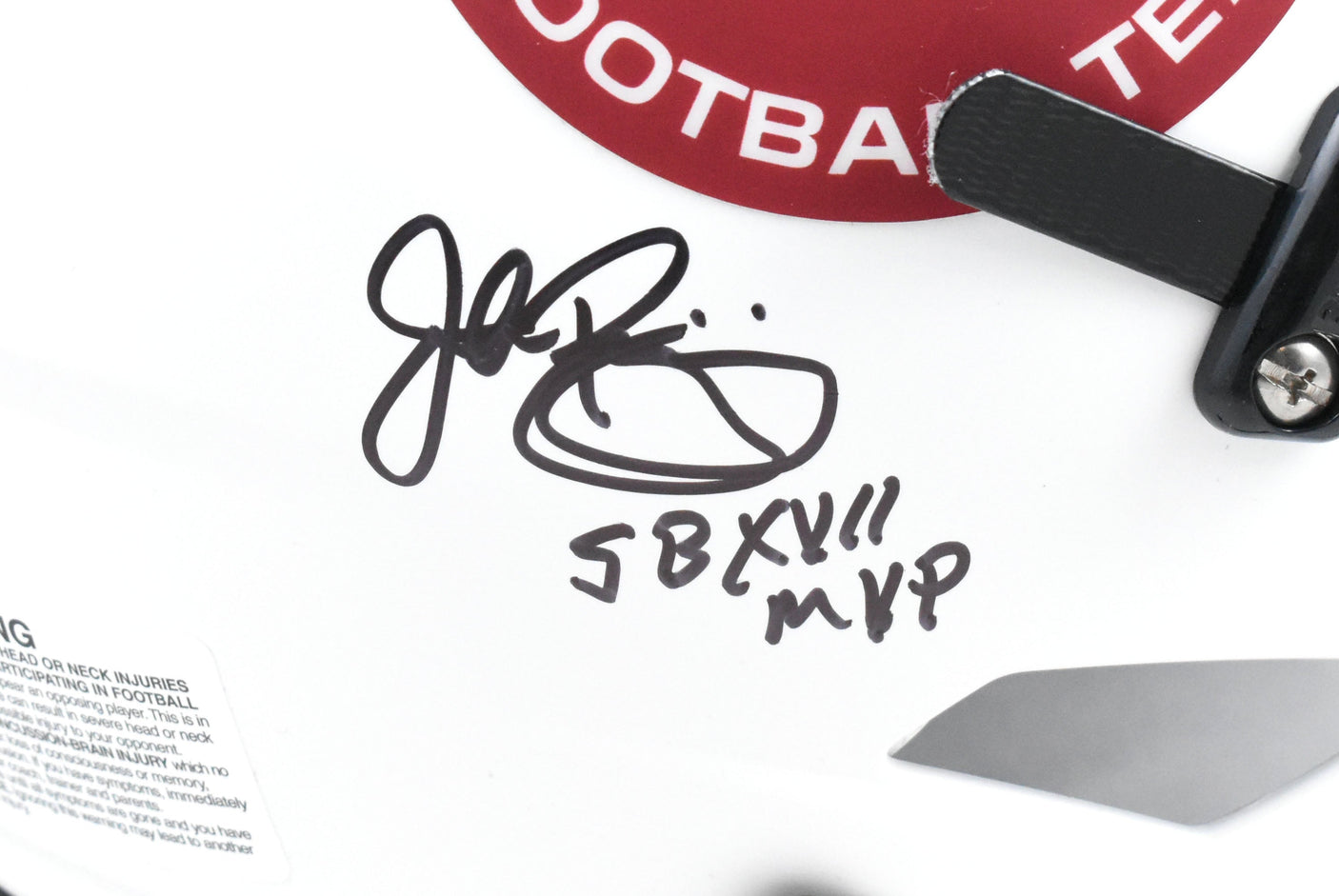 Riggins D. Williams Mark Rypien Signed F/S Lunar Speed Flex Helmet - Beckett W