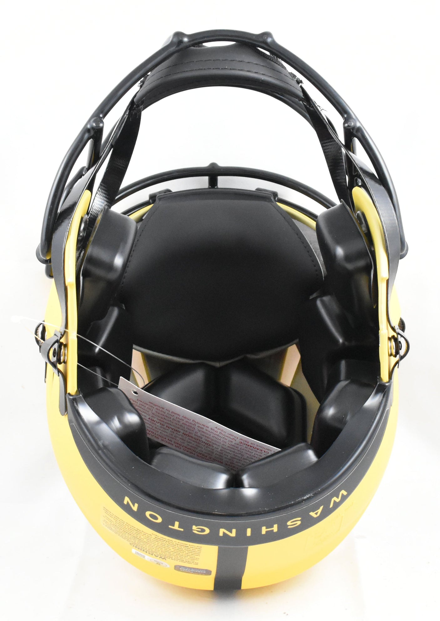 Brian Robinson Jr. Signed Commanders F/S Rave Speed Authentic Helmet - Beckett W