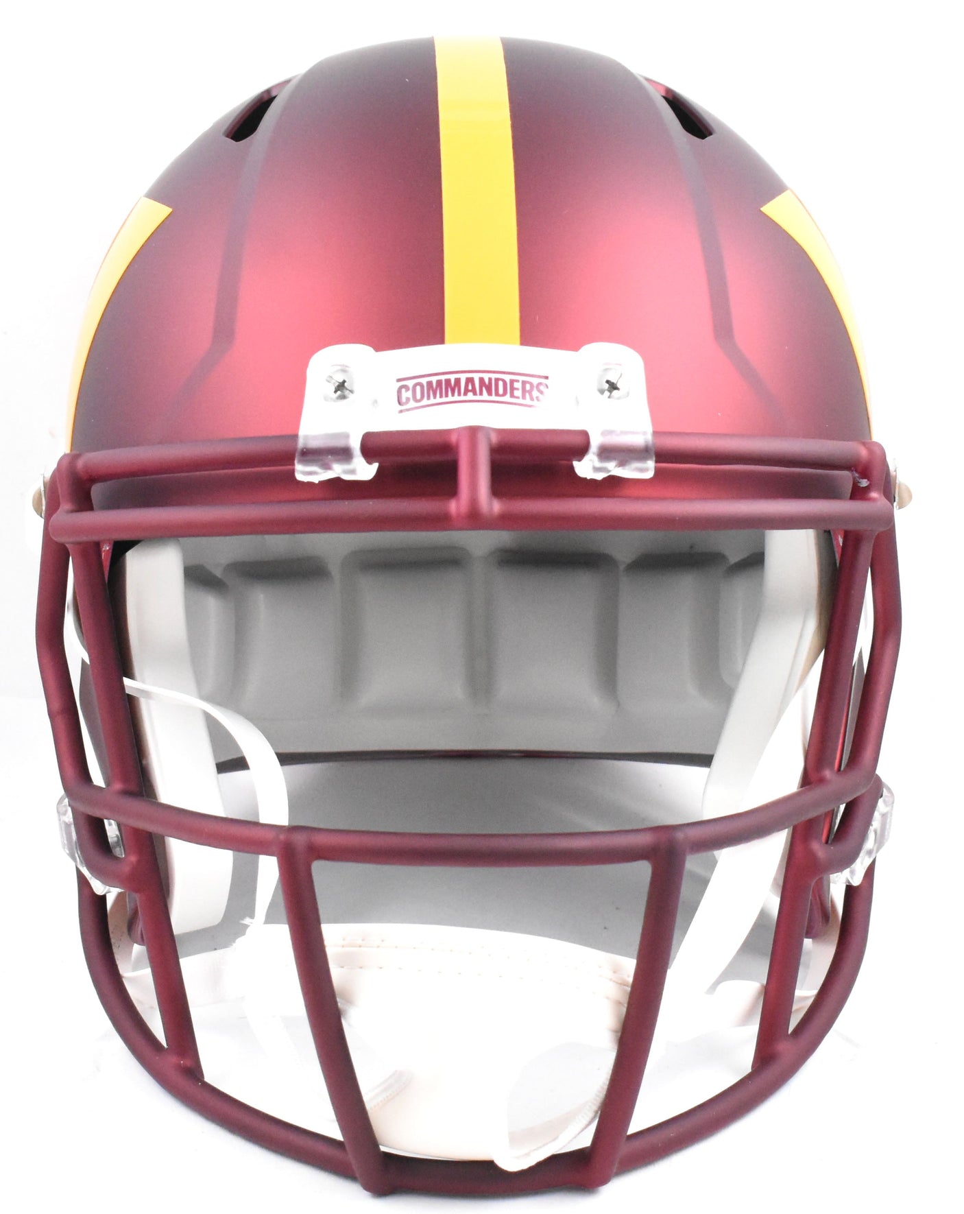 Brian Robinson Jr. Autographed Commanders F/S Speed Helmet - Beckett W Hologram